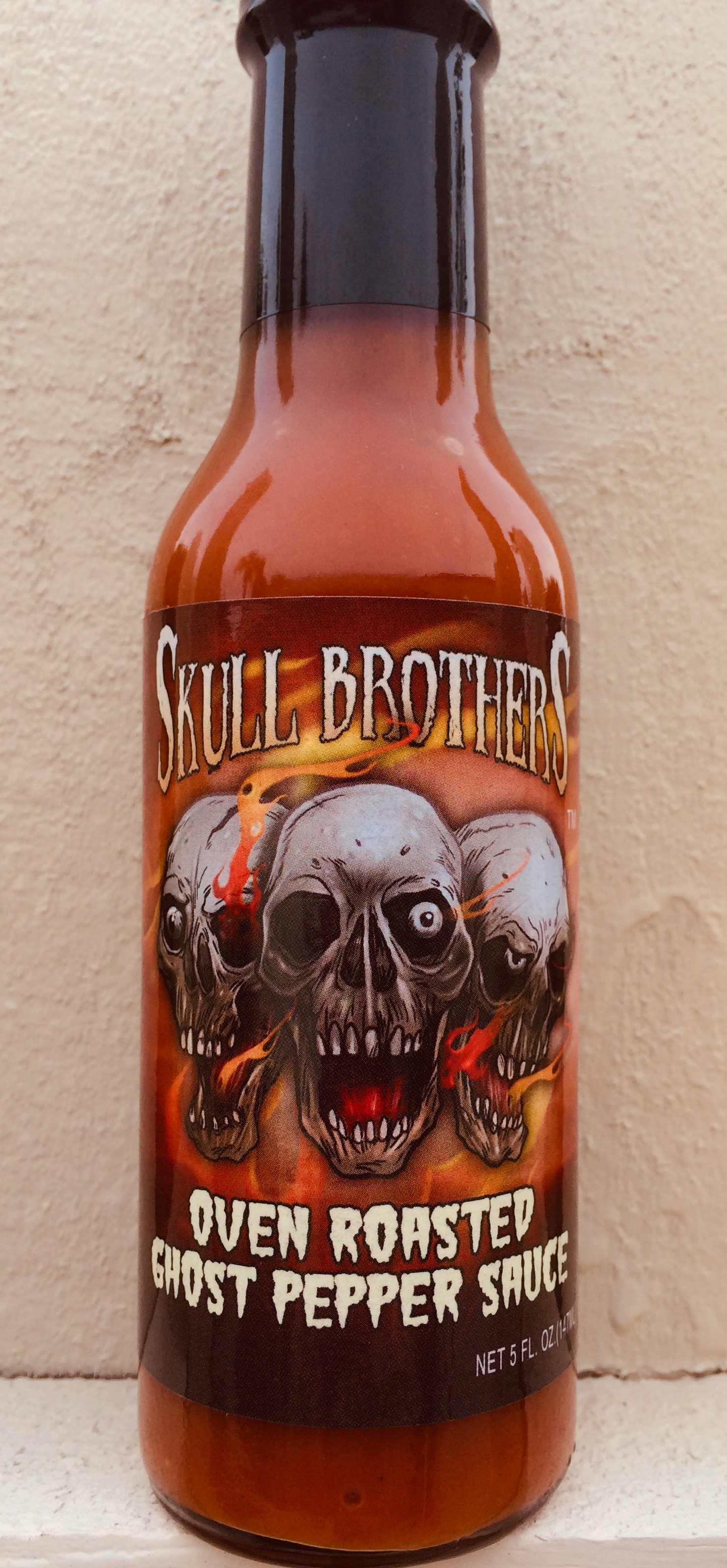 Skull Brothers Oven Roasted Ghost Pepper Sauce